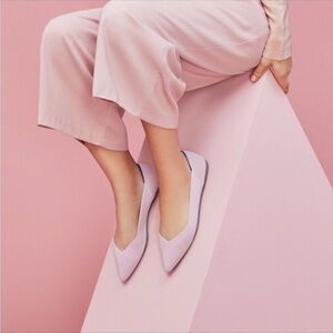 Rothy’s The Point Flats in Petal Pink Sz 11